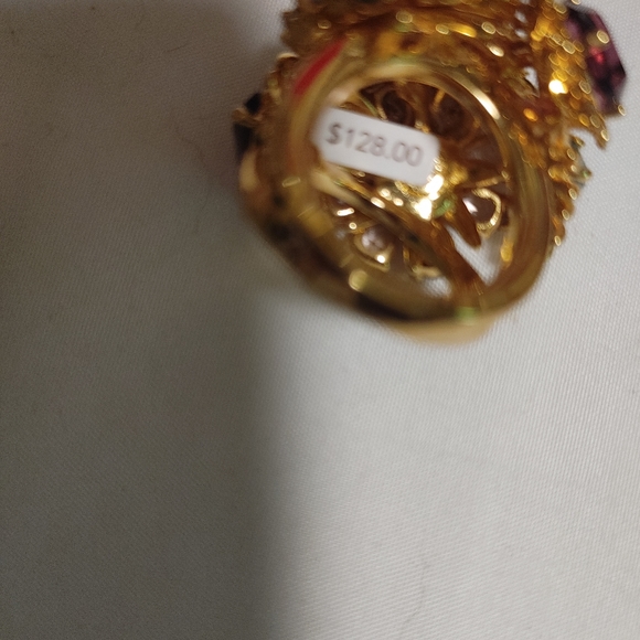 Original Coach flower and gem ring - Picture 5 of 5